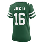 Tyler Johnson New York Jets Nike Women's Team Game Jersey - Legacy Green
