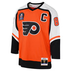 Eric Lindros Philadelphia Flyers Youth 1996-97 Blue Line Player Jersey - Orange