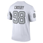 Maxx Crosby Las Vegas Raiders Nike Alternate Legend Jersey - White/Black