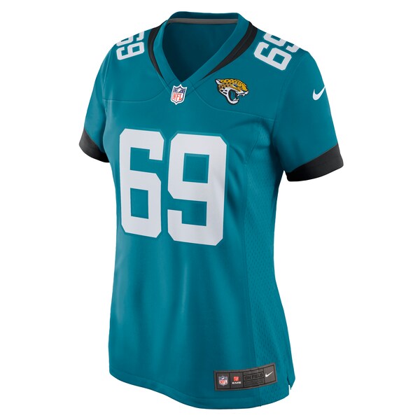 Tyler Shatley Jacksonville Jaguars Nike Women's Game Jersey - Teal/Black