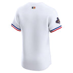 Texas Rangers Nike 2024 Gold Collection Elite Jersey – White
