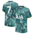 Son Heung-Min Tottenham Hotspur Nike Youth 2024/25 Third Replica Player Jersey - Green/Blue