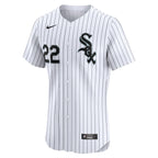 Oscar Colas Chicago White Sox Nike Home Elite Player Jersey - White