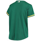 Oakland Athletics Women's Plus Size Alternate Replica Team Jersey - Green