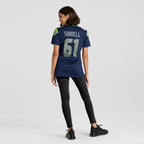 Jalen Sundell Seattle Seahawks Nike Women's Team Game Jersey -  College Navy