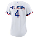 Joc Pederson Texas Rangers Nike Women's Home Replica Jersey - White