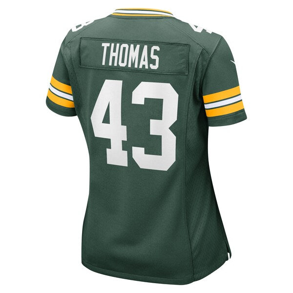 Kiondre Thomas Green Bay Packers Nike Women's Game Player Jersey - Green