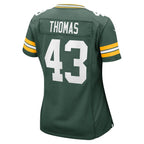 Kiondre Thomas Green Bay Packers Nike Women's Game Player Jersey - Green