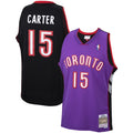 Vince Carter Toronto Raptors 1999/00 Hardwood Classics Swingman Jersey - Purple/White