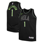 Zion Williamson New Orleans Pelicans Nike Youth 2025/26 City Edition Swingman Jersey - Black