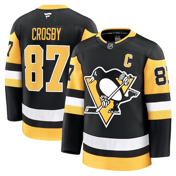Sidney Crosby Pittsburgh Penguins  Home Premium Jersey - Black