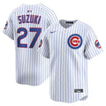 Seiya Suzuki Chicago Cubs Nike 2025 MLB World Tour: Tokyo Series Home Limited Player Jersey - White
