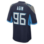 McTelvin Agim Tennessee Titans Nike Team Game Jersey -  Navy
