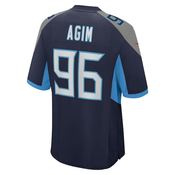 McTelvin Agim Tennessee Titans Nike Team Game Jersey -  Navy