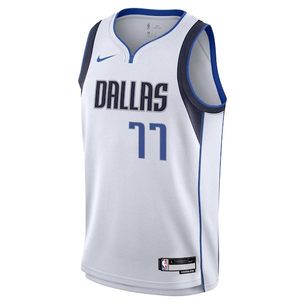 Luka Dončić Dallas Mavericks Nike Youth Swingman Jersey - Association Edition - White