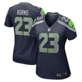 Artie Burns Seattle Seahawks Nike Women's  Game Jersey - College Navy